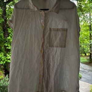 Orvis white Lightweight Blouse